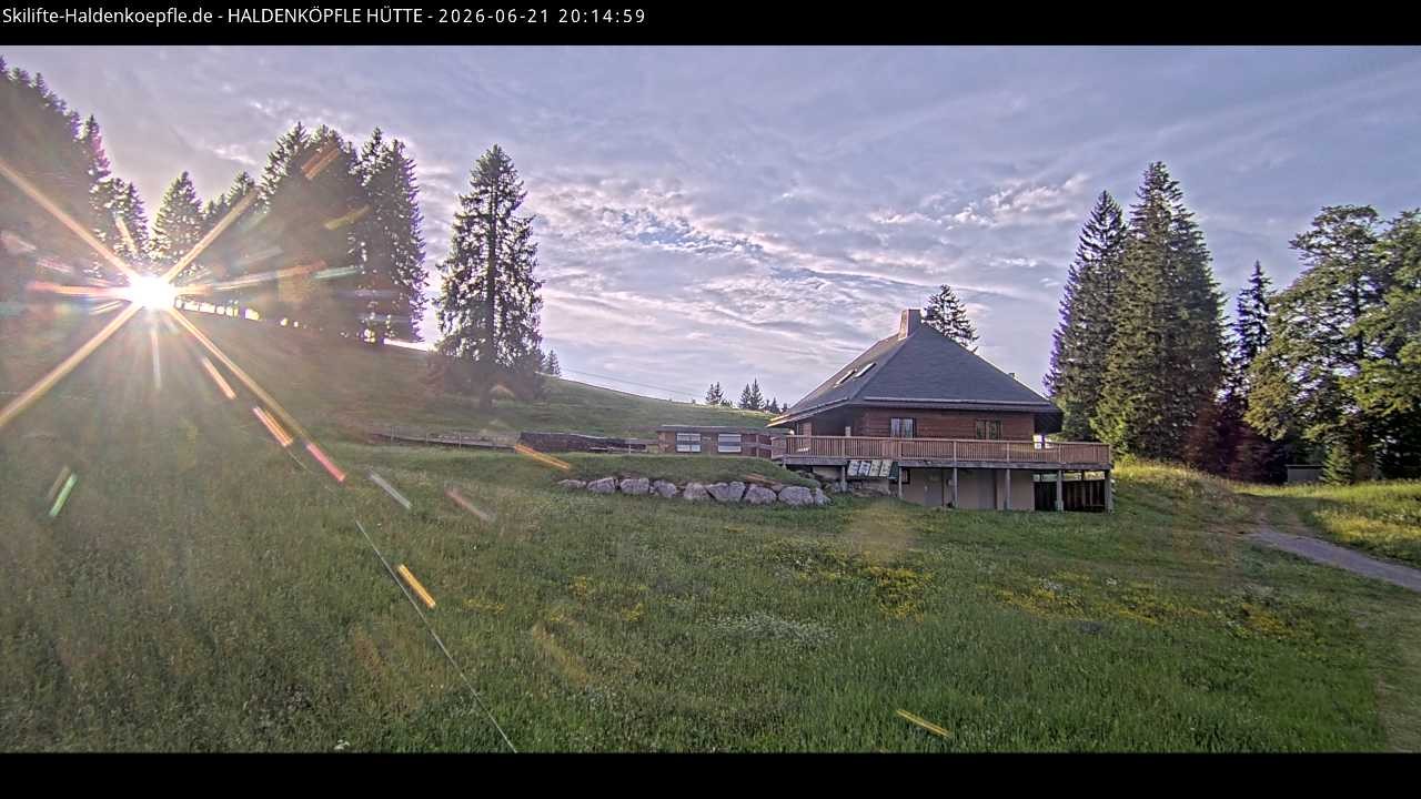 Archiv Foto Webcam Haldenköpfle im Schwarzwald - Hütte