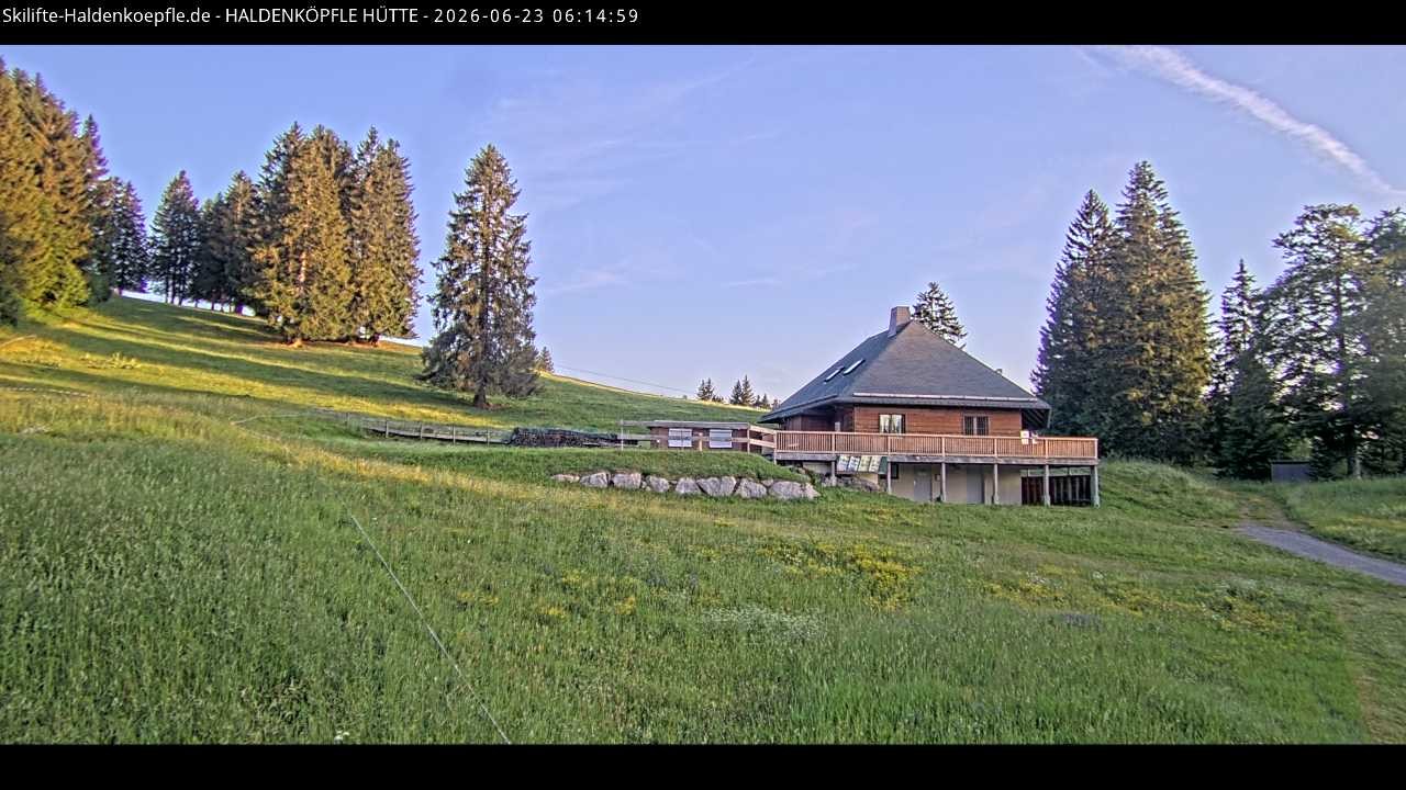 Archiv Foto Webcam Haldenköpfle im Schwarzwald - Hütte