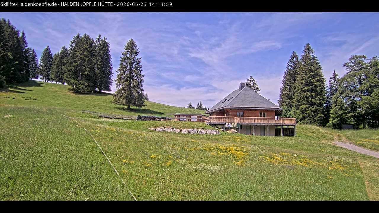 Archiv Foto Webcam Haldenköpfle im Schwarzwald - Hütte