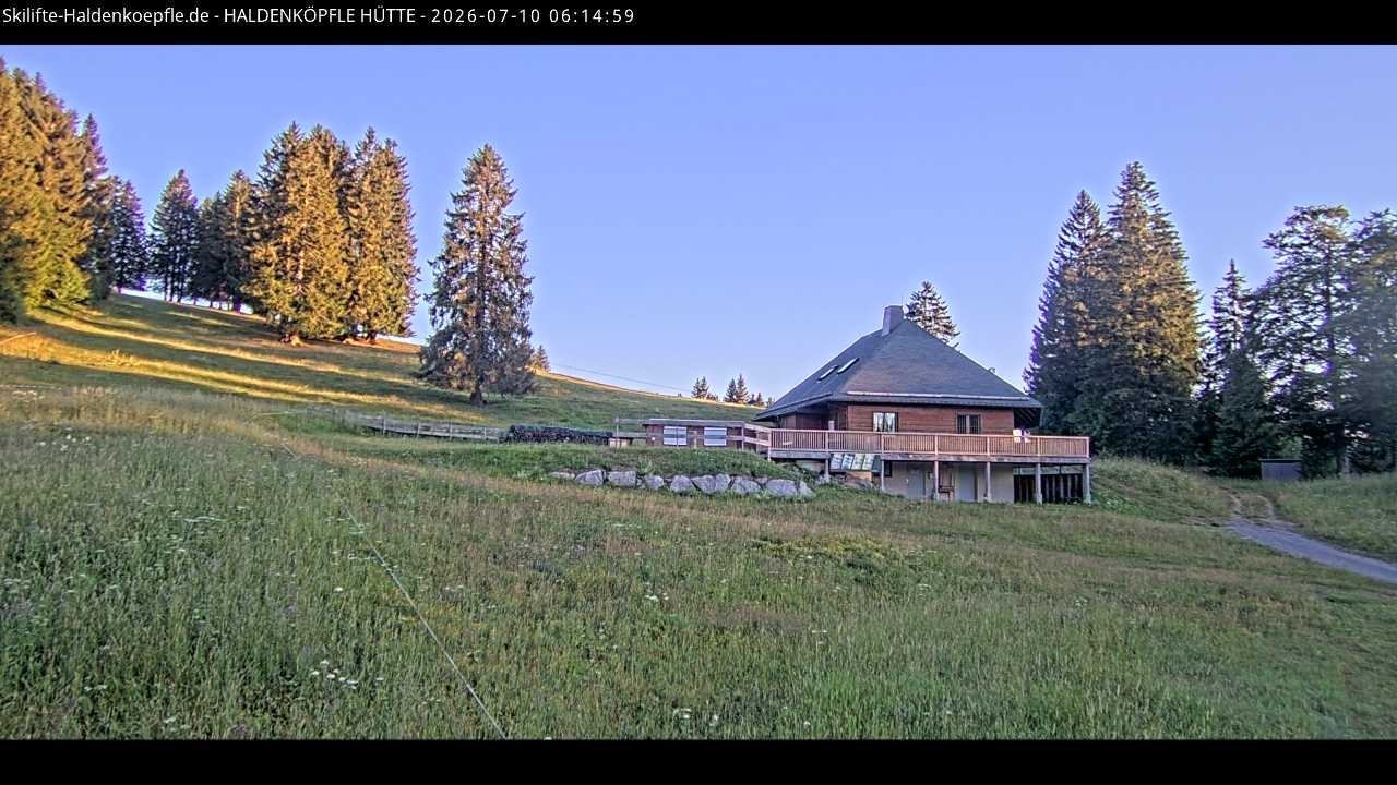 Archiv Foto Webcam Haldenköpfle im Schwarzwald - Hütte