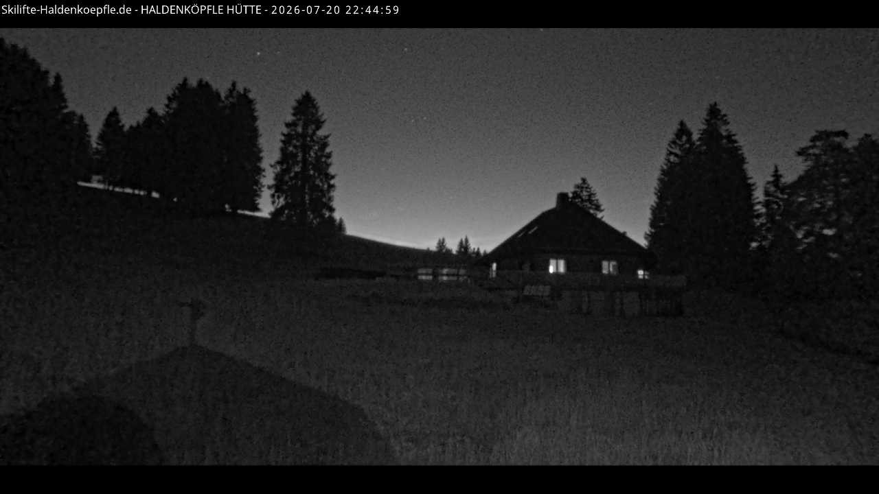 Archiv Foto Webcam Haldenköpfle im Schwarzwald - Hütte