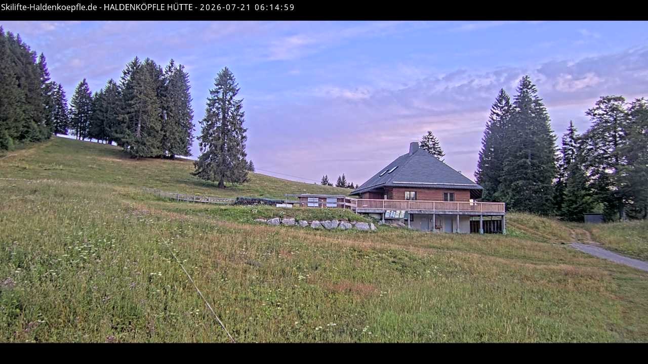 Archiv Foto Webcam Haldenköpfle im Schwarzwald - Hütte