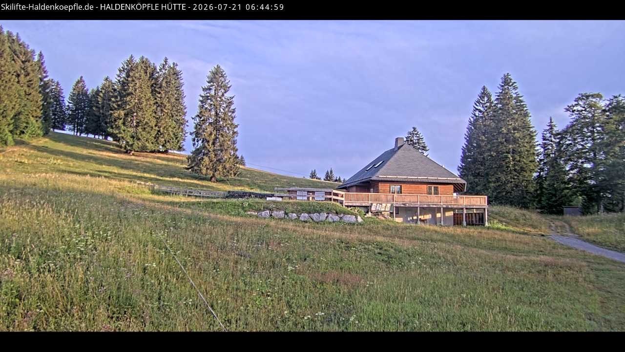 Archiv Foto Webcam Haldenköpfle im Schwarzwald - Hütte