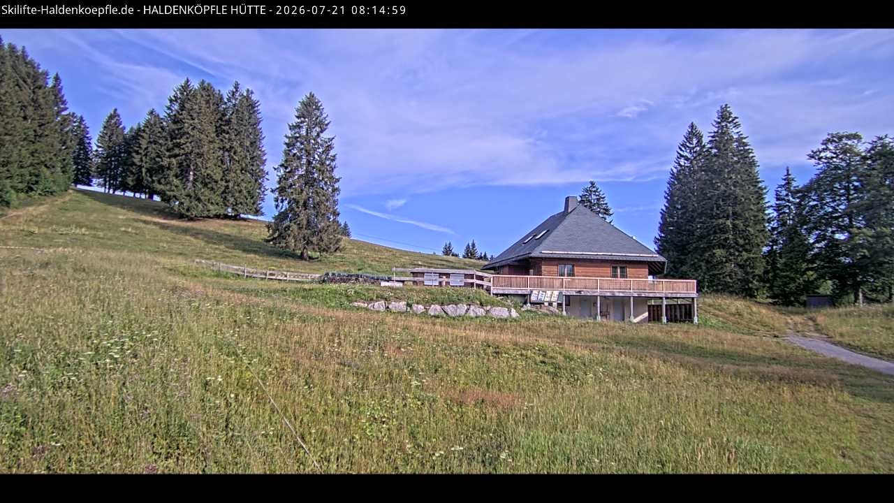 Archiv Foto Webcam Haldenköpfle im Schwarzwald - Hütte