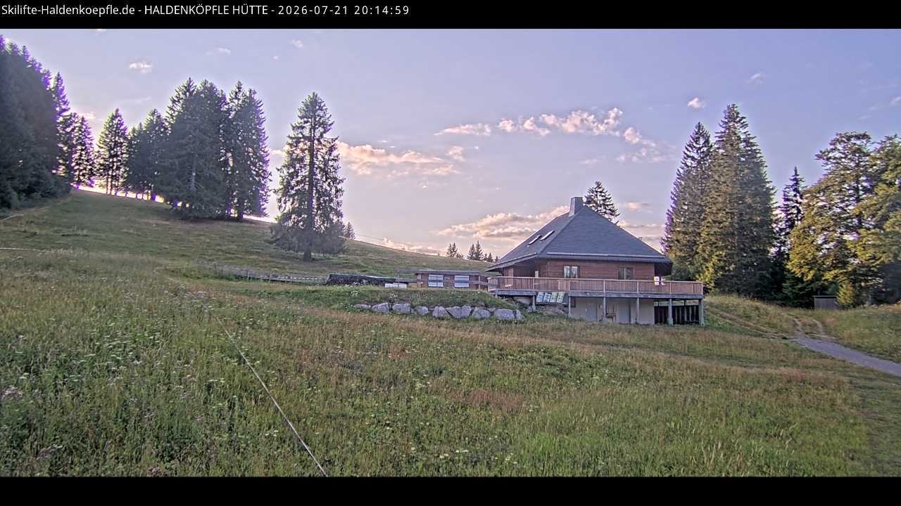 Archiv Foto Webcam Haldenköpfle im Schwarzwald - Hütte