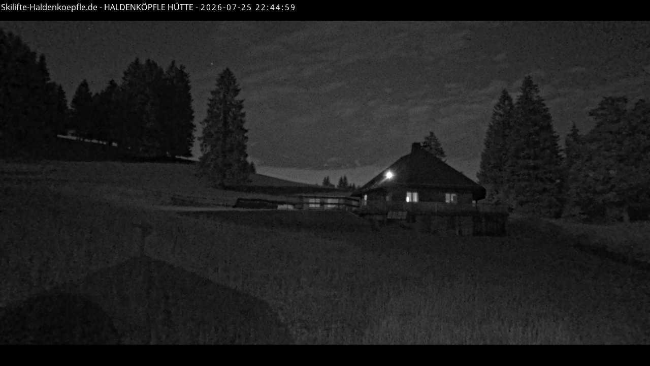 Archiv Foto Webcam Haldenköpfle im Schwarzwald - Hütte