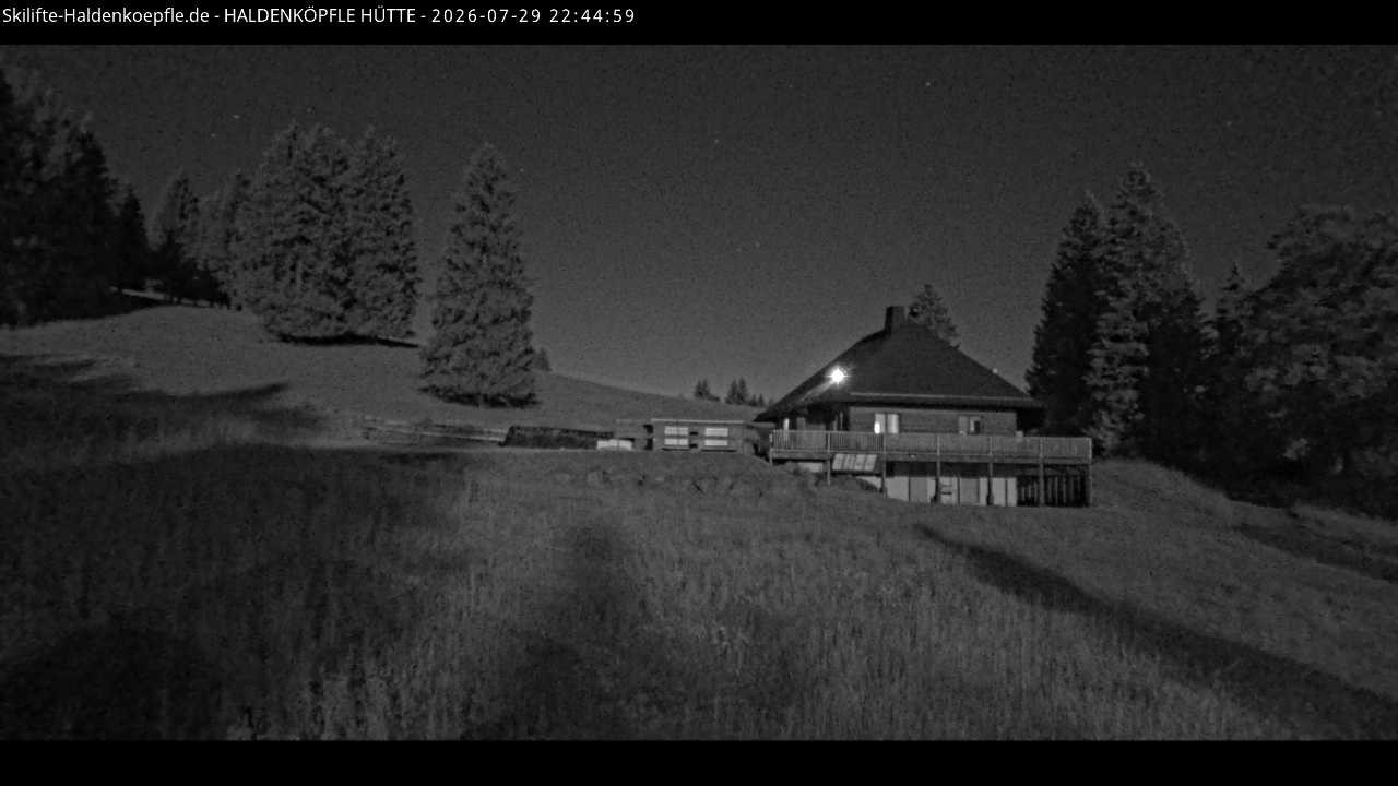 Archiv Foto Webcam Haldenköpfle im Schwarzwald - Hütte