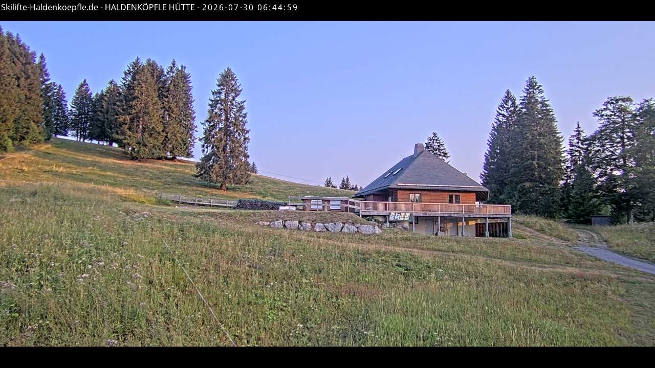 Archiv Foto Webcam Haldenköpfle im Schwarzwald - Hütte