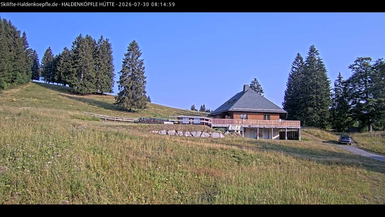 Archiv Foto Webcam Haldenköpfle im Schwarzwald - Hütte