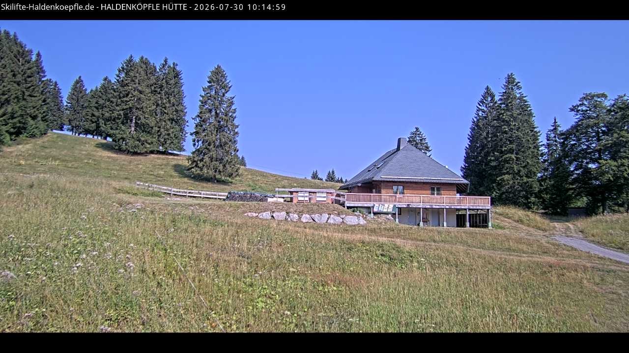 Archiv Foto Webcam Haldenköpfle im Schwarzwald - Hütte