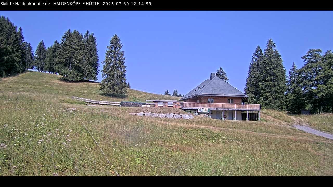 Archiv Foto Webcam Haldenköpfle im Schwarzwald - Hütte