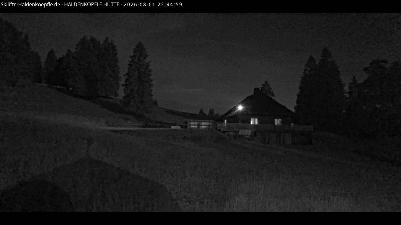 Archiv Foto Webcam Haldenköpfle im Schwarzwald - Hütte