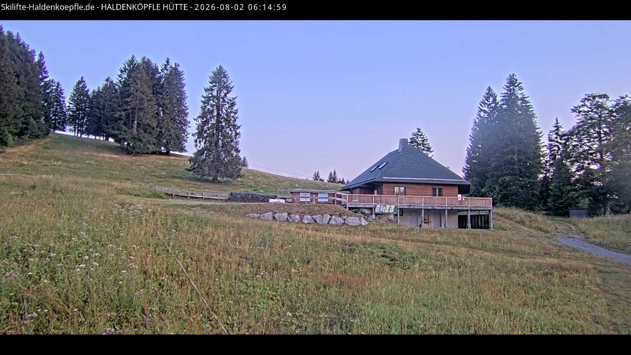 Archiv Foto Webcam Haldenköpfle im Schwarzwald - Hütte