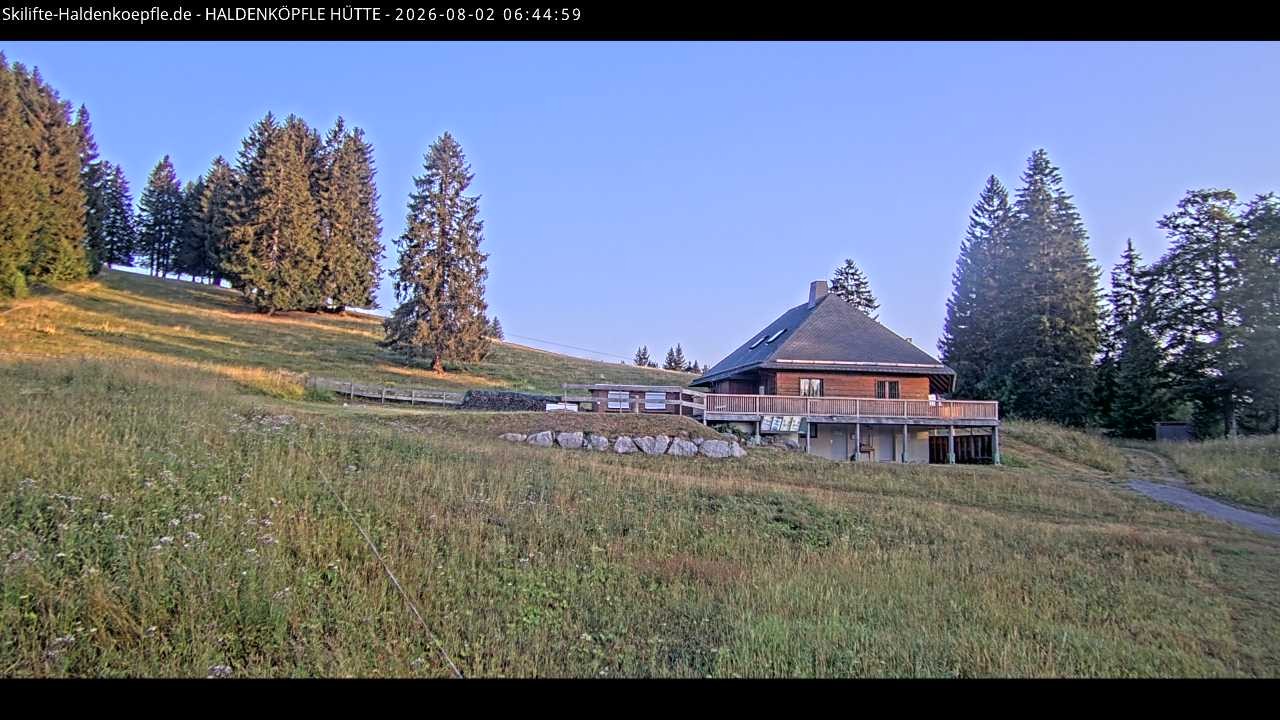 Archiv Foto Webcam Haldenköpfle im Schwarzwald - Hütte