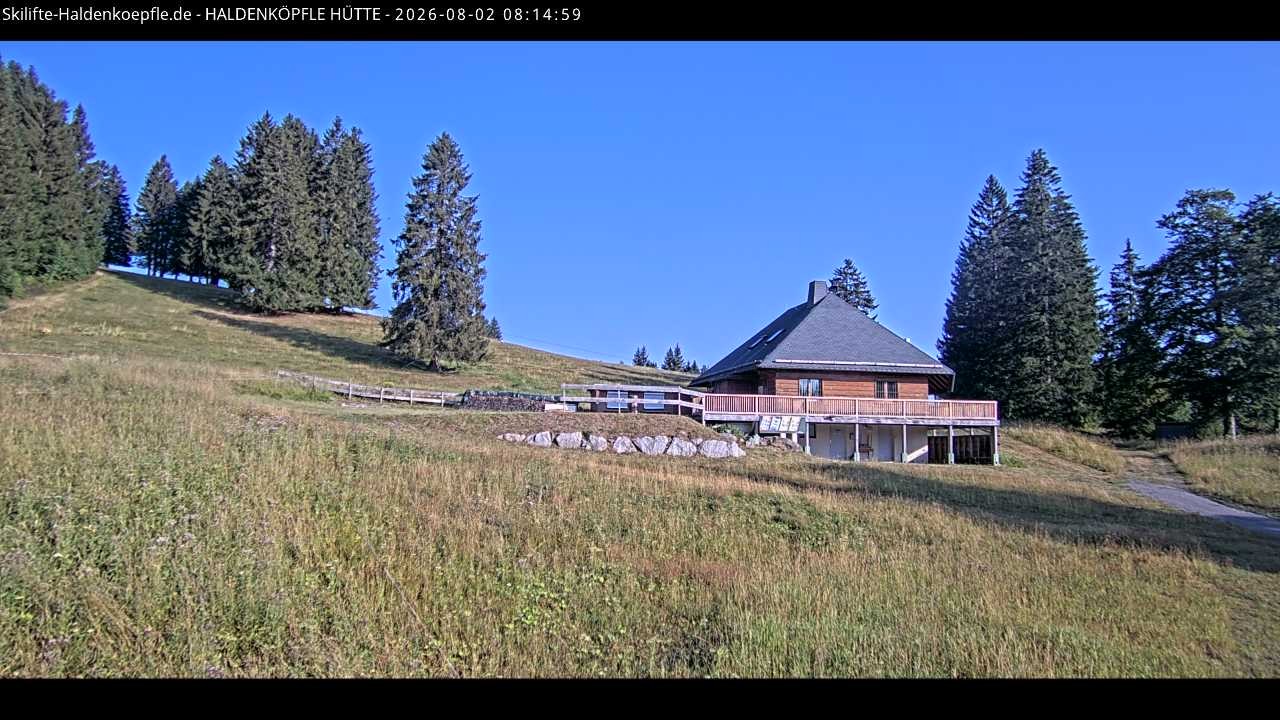 Archiv Foto Webcam Haldenköpfle im Schwarzwald - Hütte