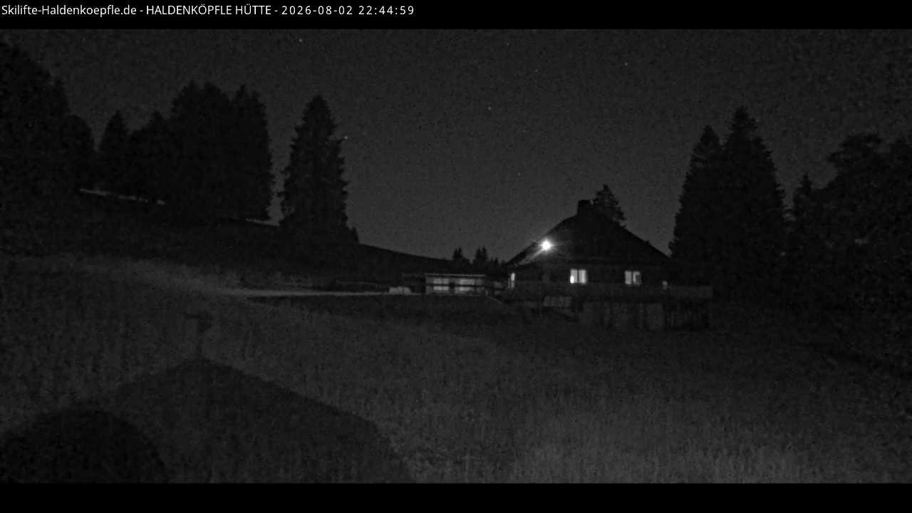 Archiv Foto Webcam Haldenköpfle im Schwarzwald - Hütte