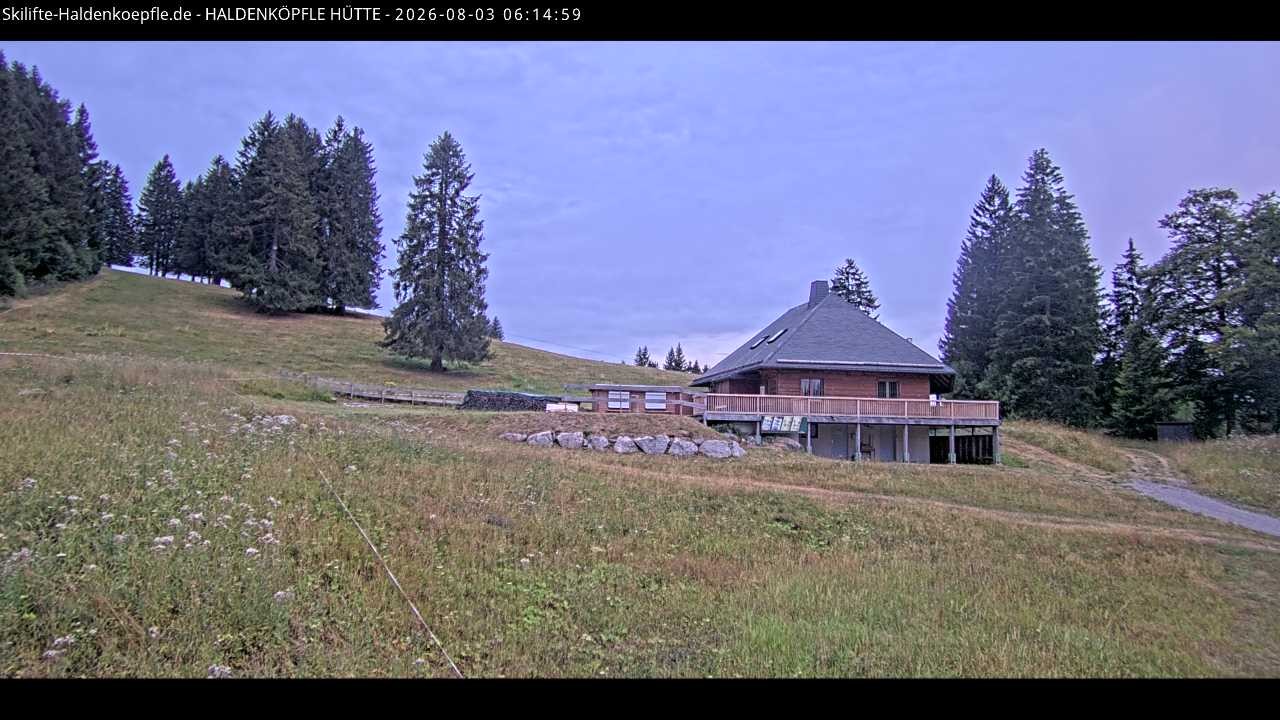 Archiv Foto Webcam Haldenköpfle im Schwarzwald - Hütte