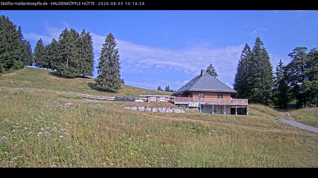 Archived image Webcam Haldenköpfle at Black Forest