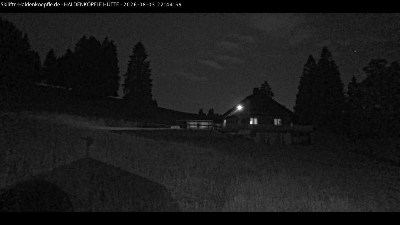 Archiv Foto Webcam Haldenköpfle im Schwarzwald - Hütte