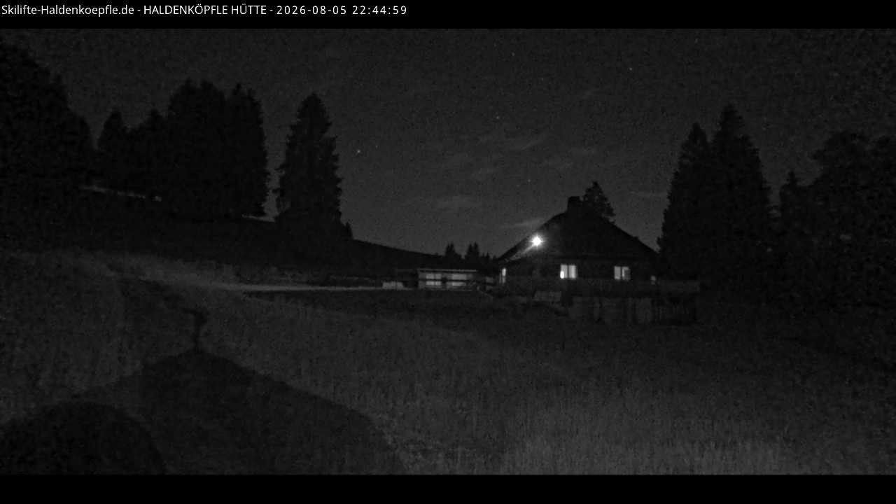 Archiv Foto Webcam Haldenköpfle im Schwarzwald - Hütte