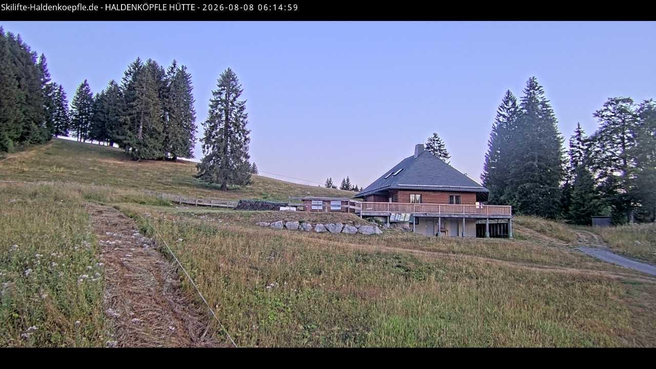 Archiv Foto Webcam Haldenköpfle im Schwarzwald - Hütte