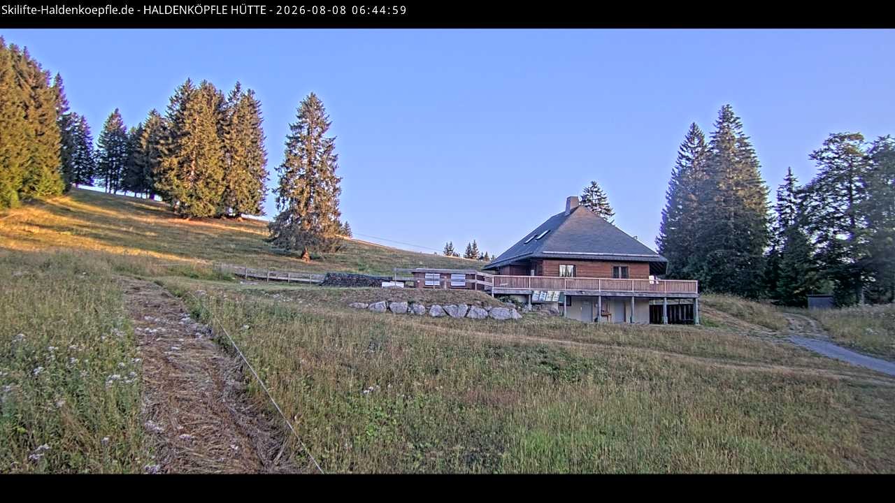 Archiv Foto Webcam Haldenköpfle im Schwarzwald - Hütte