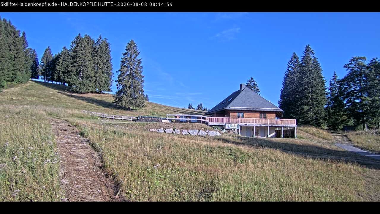 Archiv Foto Webcam Haldenköpfle im Schwarzwald - Hütte