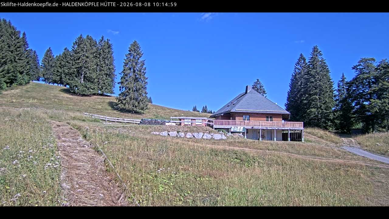 Archiv Foto Webcam Haldenköpfle im Schwarzwald - Hütte