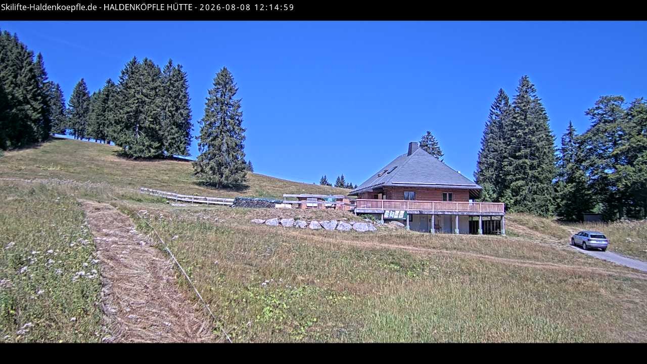 Archiv Foto Webcam Haldenköpfle im Schwarzwald - Hütte