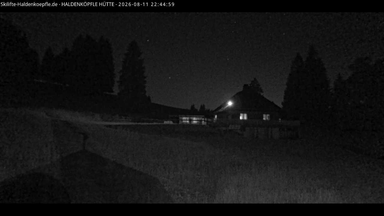 Archiv Foto Webcam Haldenköpfle im Schwarzwald - Hütte