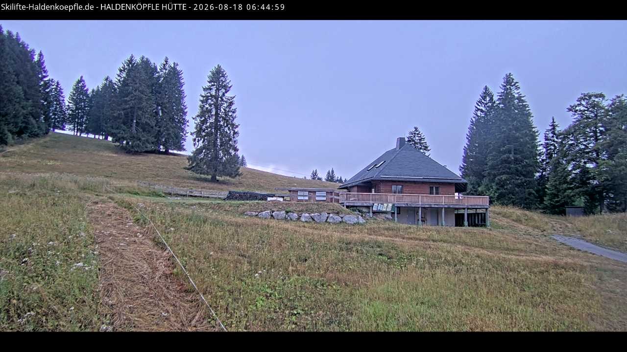 Archiv Foto Webcam Haldenköpfle im Schwarzwald - Hütte