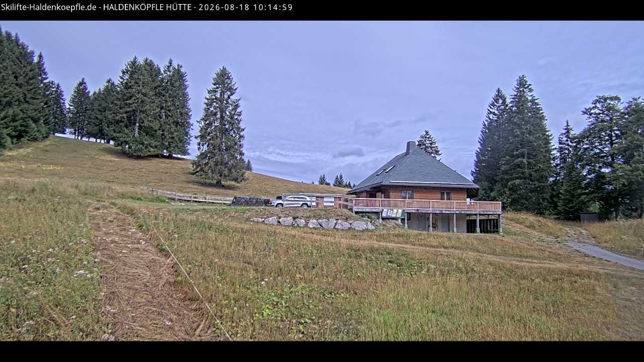 Archiv Foto Webcam Haldenköpfle im Schwarzwald - Hütte