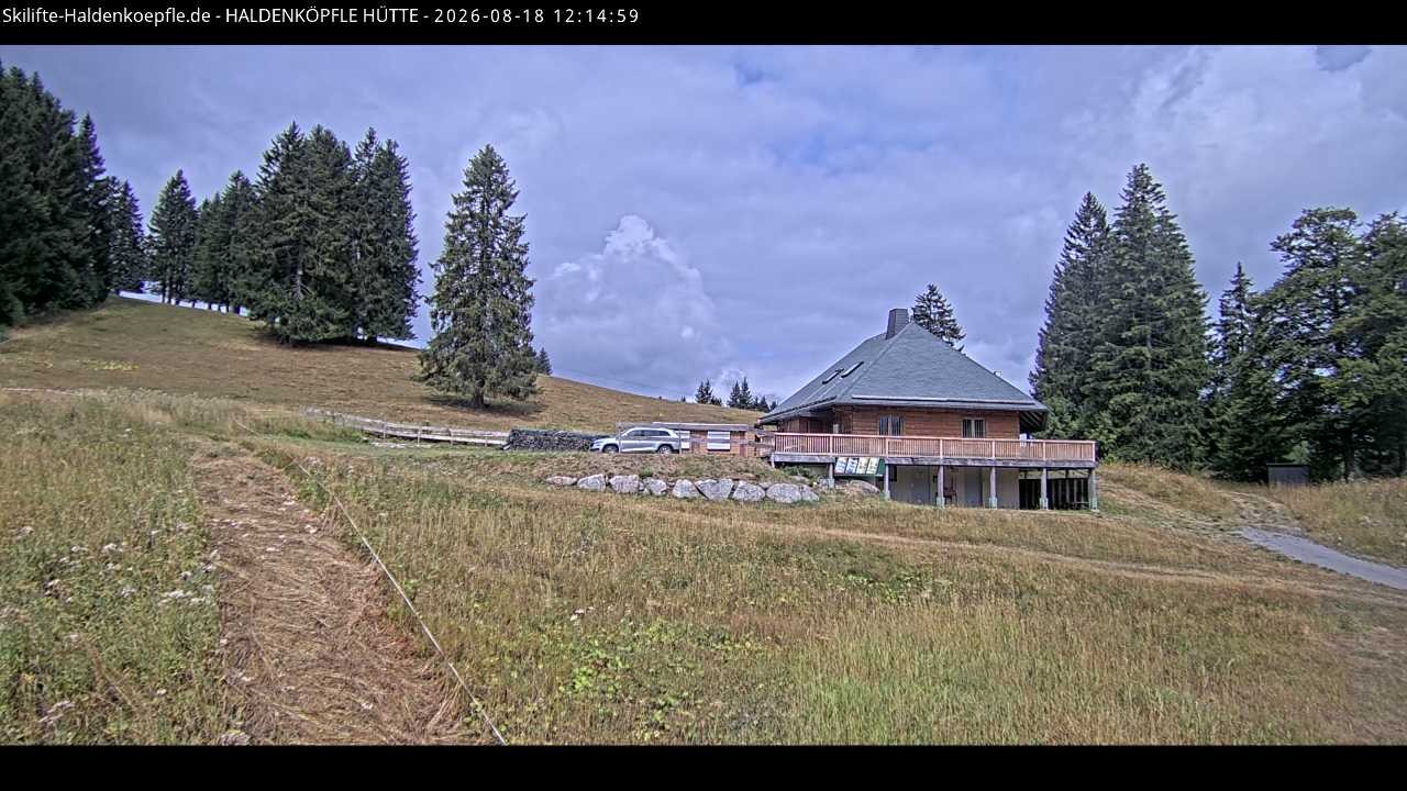 Archiv Foto Webcam Haldenköpfle im Schwarzwald - Hütte