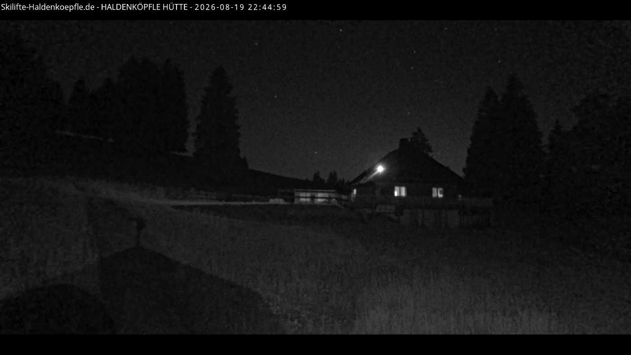 Archiv Foto Webcam Haldenköpfle im Schwarzwald - Hütte