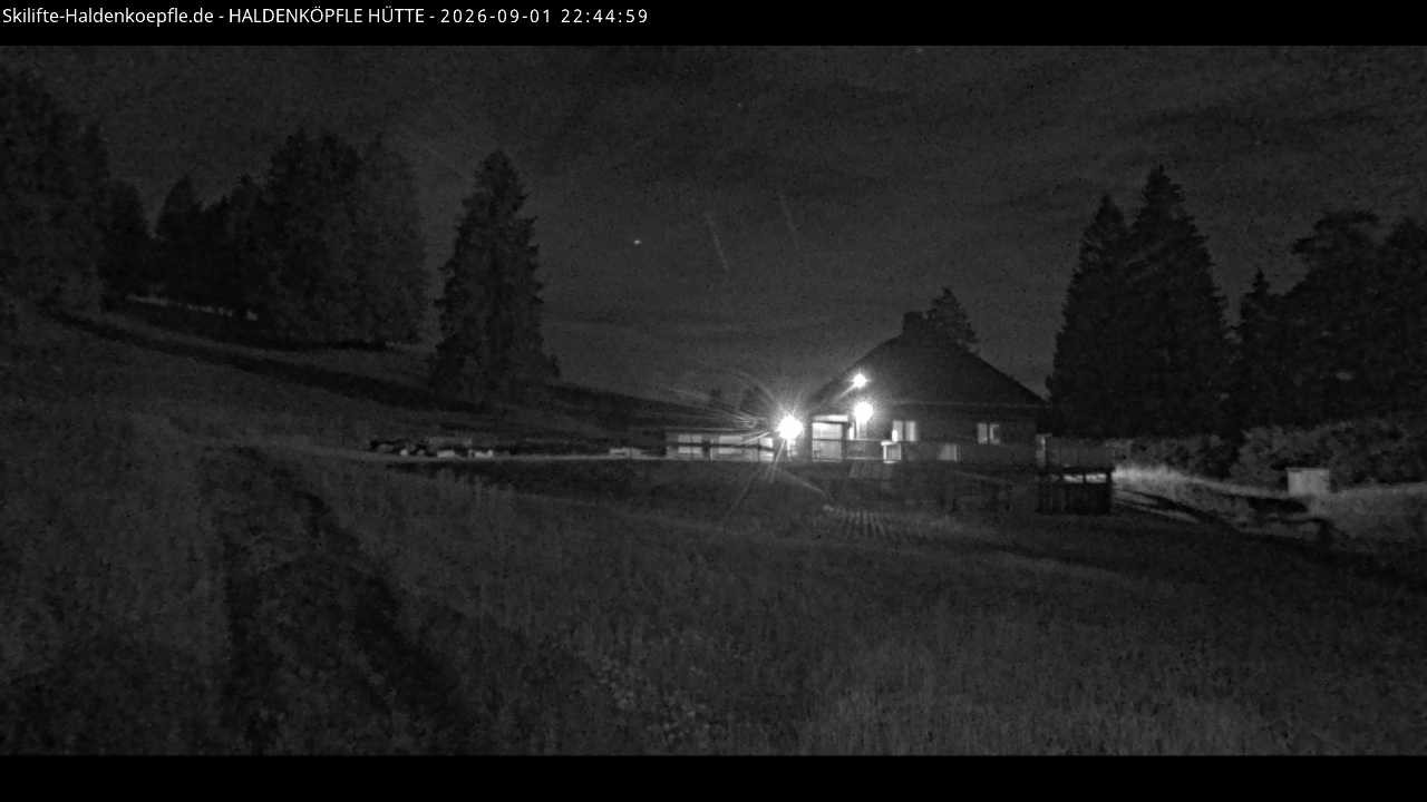Archiv Foto Webcam Haldenköpfle im Schwarzwald - Hütte