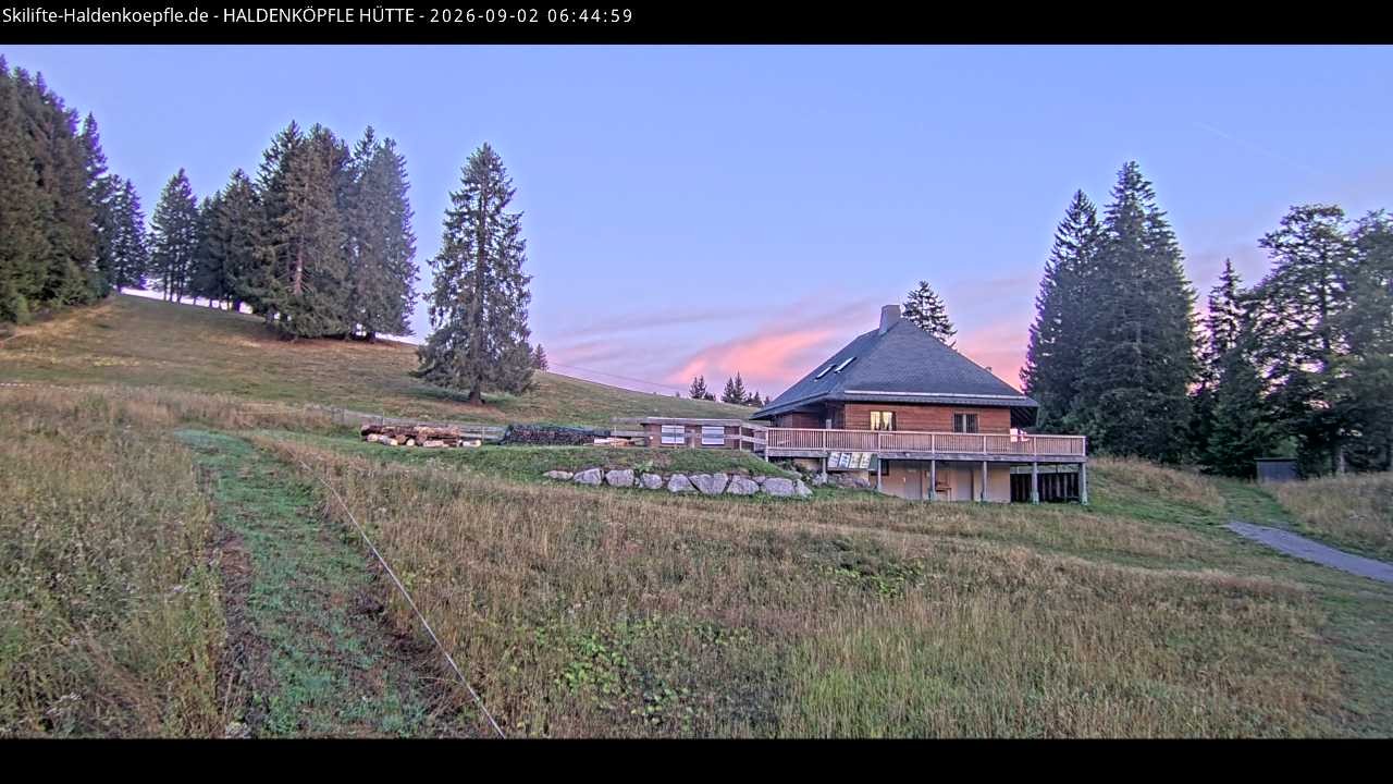 Archiv Foto Webcam Haldenköpfle im Schwarzwald - Hütte