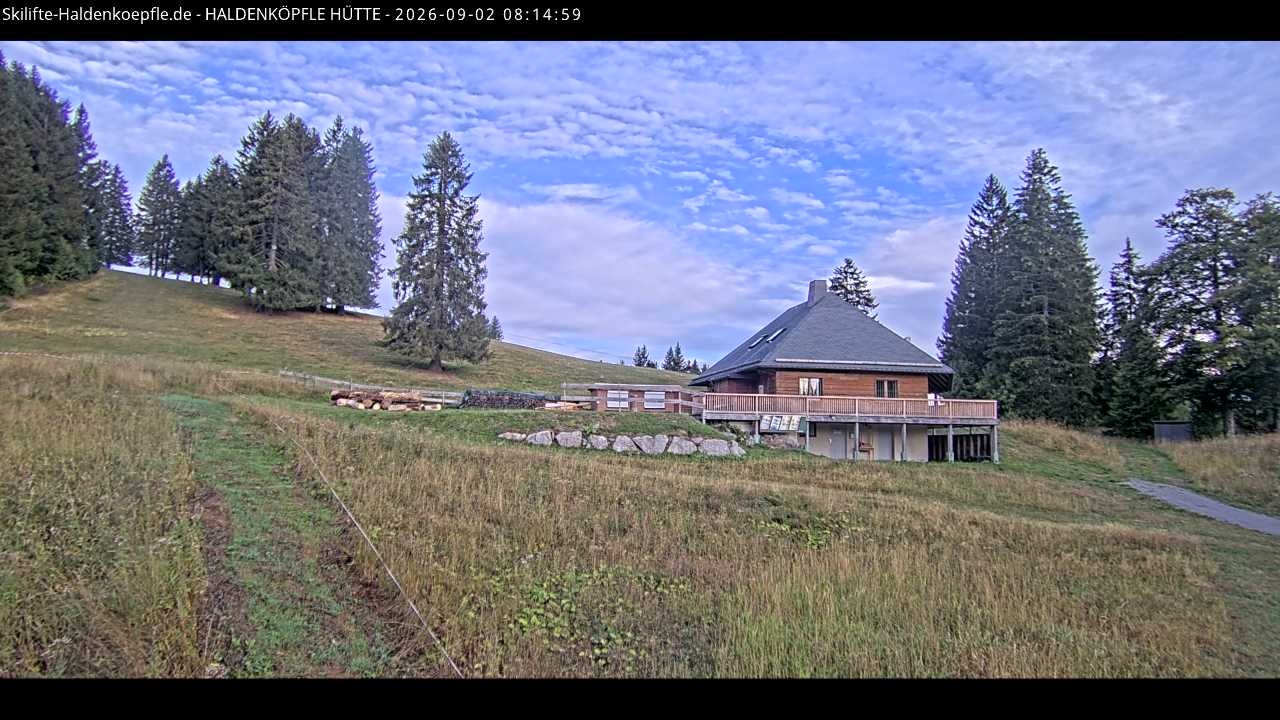 Archiv Foto Webcam Haldenköpfle im Schwarzwald - Hütte