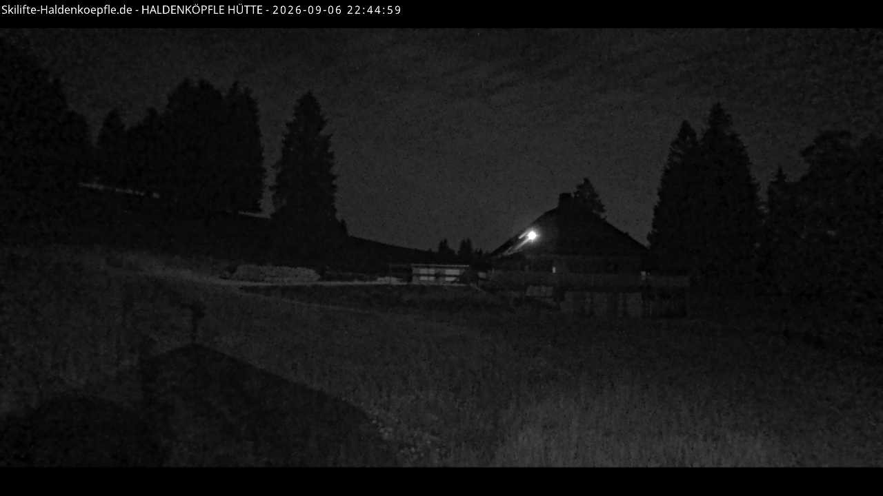 Archiv Foto Webcam Haldenköpfle im Schwarzwald - Hütte