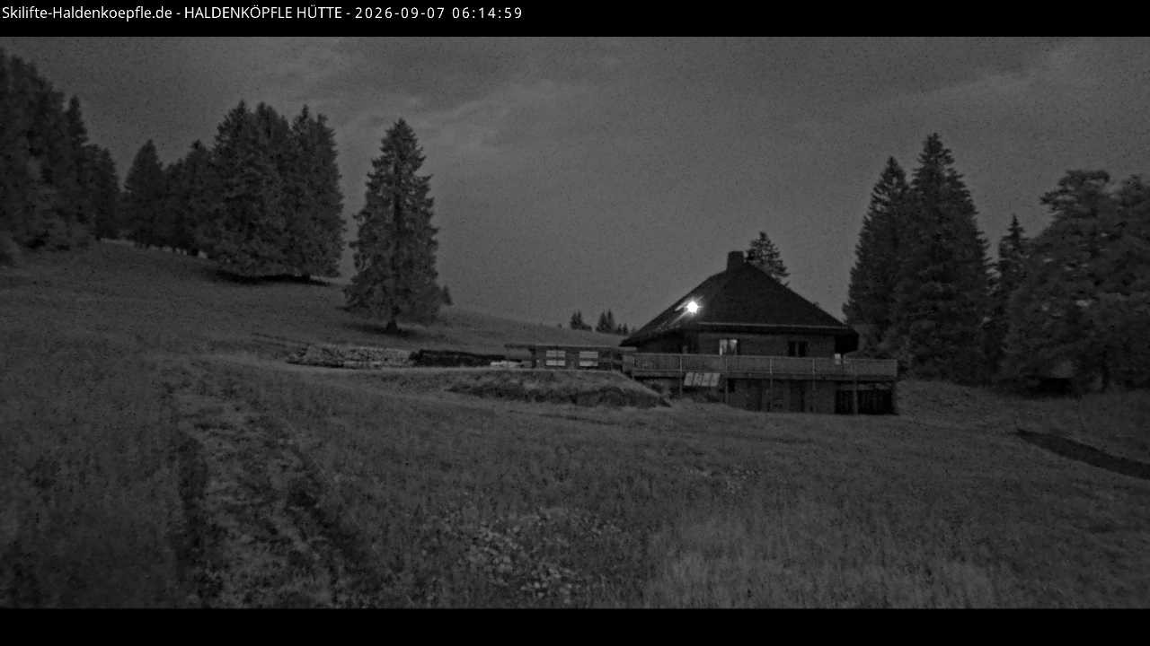 Archiv Foto Webcam Haldenköpfle im Schwarzwald - Hütte