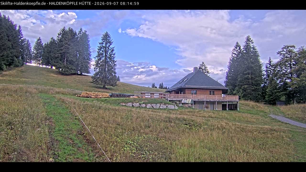 Archiv Foto Webcam Haldenköpfle im Schwarzwald - Hütte
