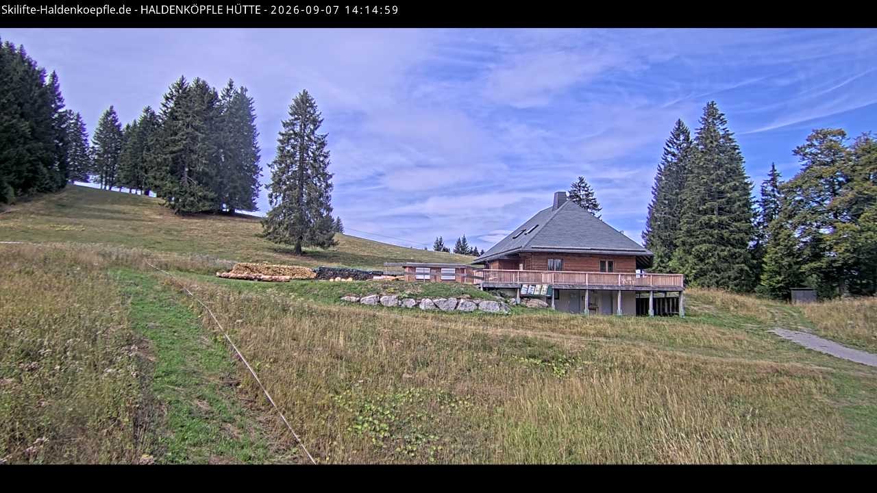 Archiv Foto Webcam Haldenköpfle im Schwarzwald - Hütte