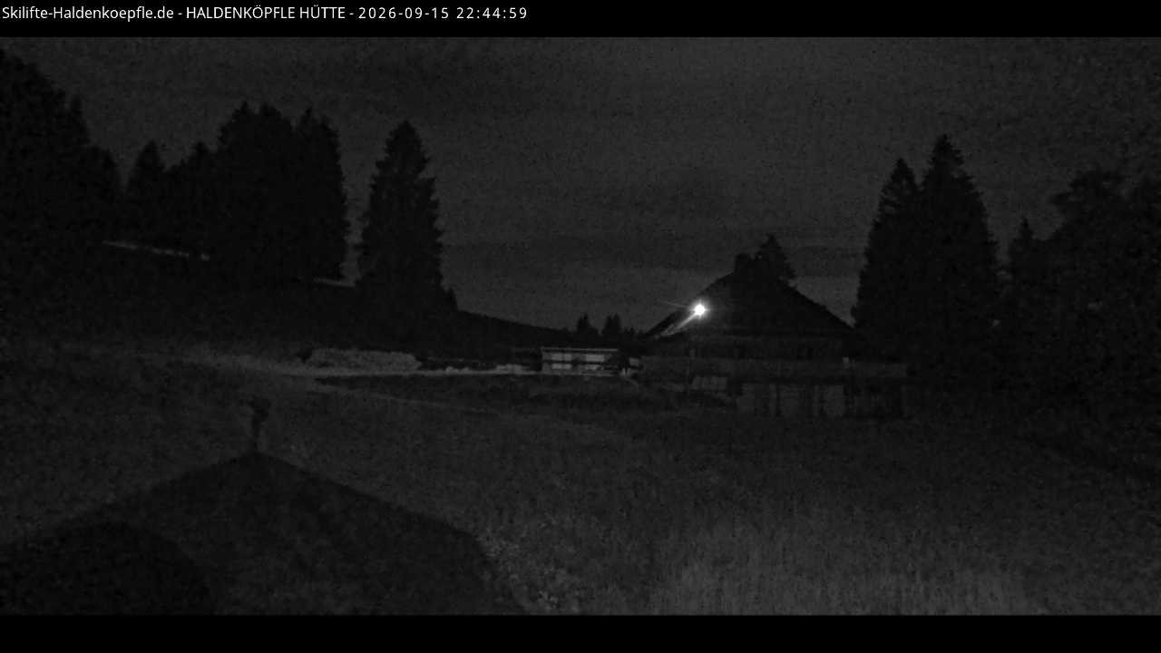 Archiv Foto Webcam Haldenköpfle im Schwarzwald - Hütte