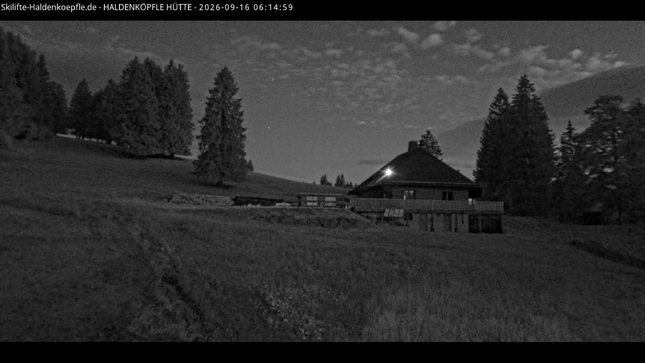 Archiv Foto Webcam Haldenköpfle im Schwarzwald - Hütte