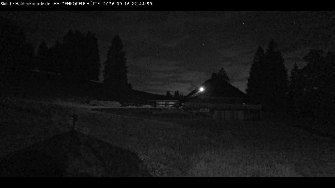 Archiv Foto Webcam Haldenköpfle im Schwarzwald - Hütte