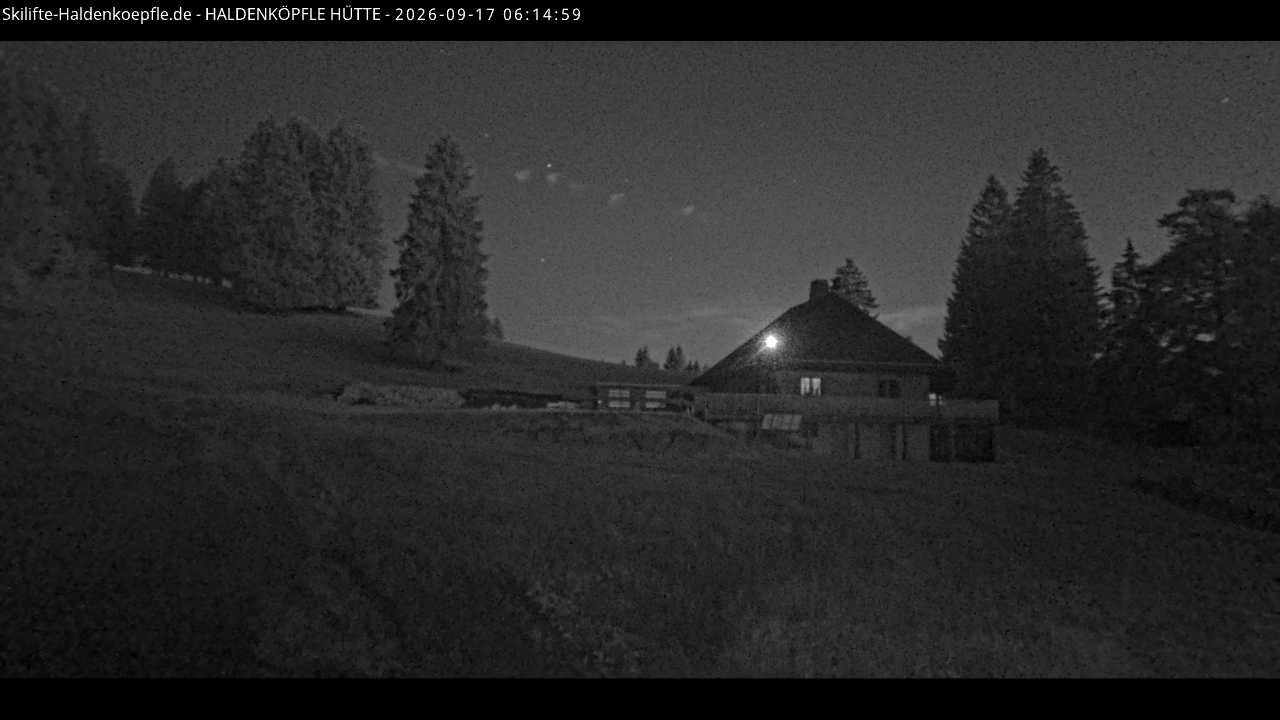 Archiv Foto Webcam Haldenköpfle im Schwarzwald - Hütte