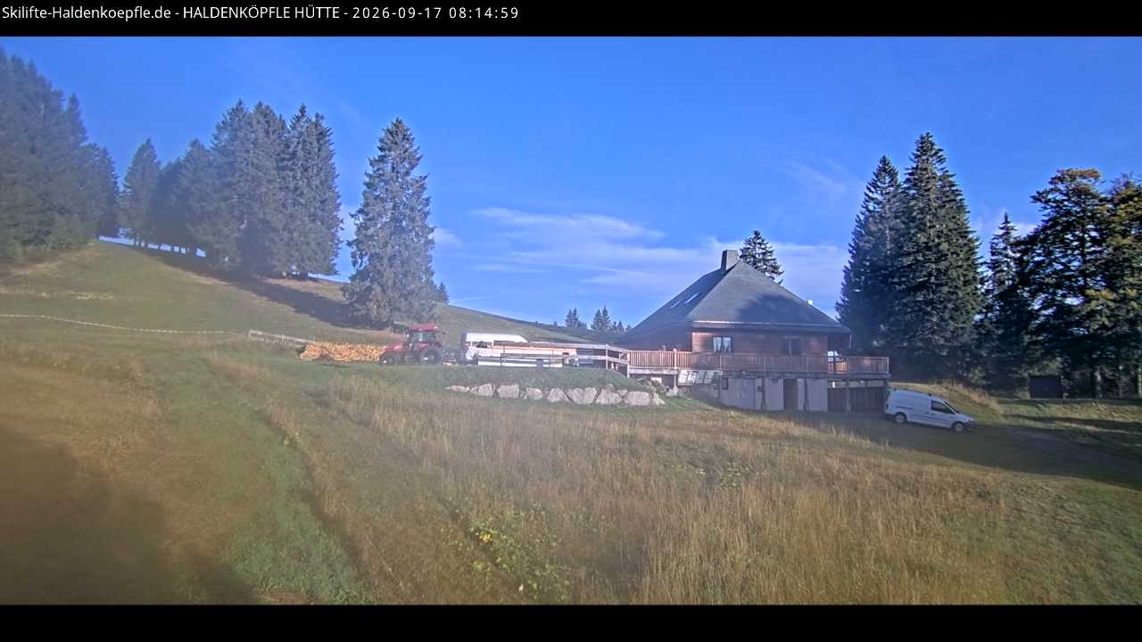 Archiv Foto Webcam Haldenköpfle im Schwarzwald - Hütte