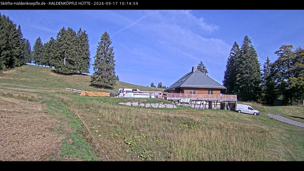 Archiv Foto Webcam Haldenköpfle im Schwarzwald - Hütte