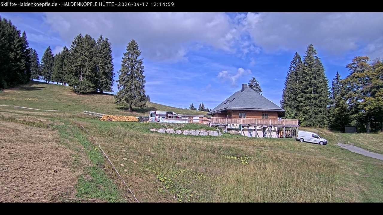 Archiv Foto Webcam Haldenköpfle im Schwarzwald - Hütte