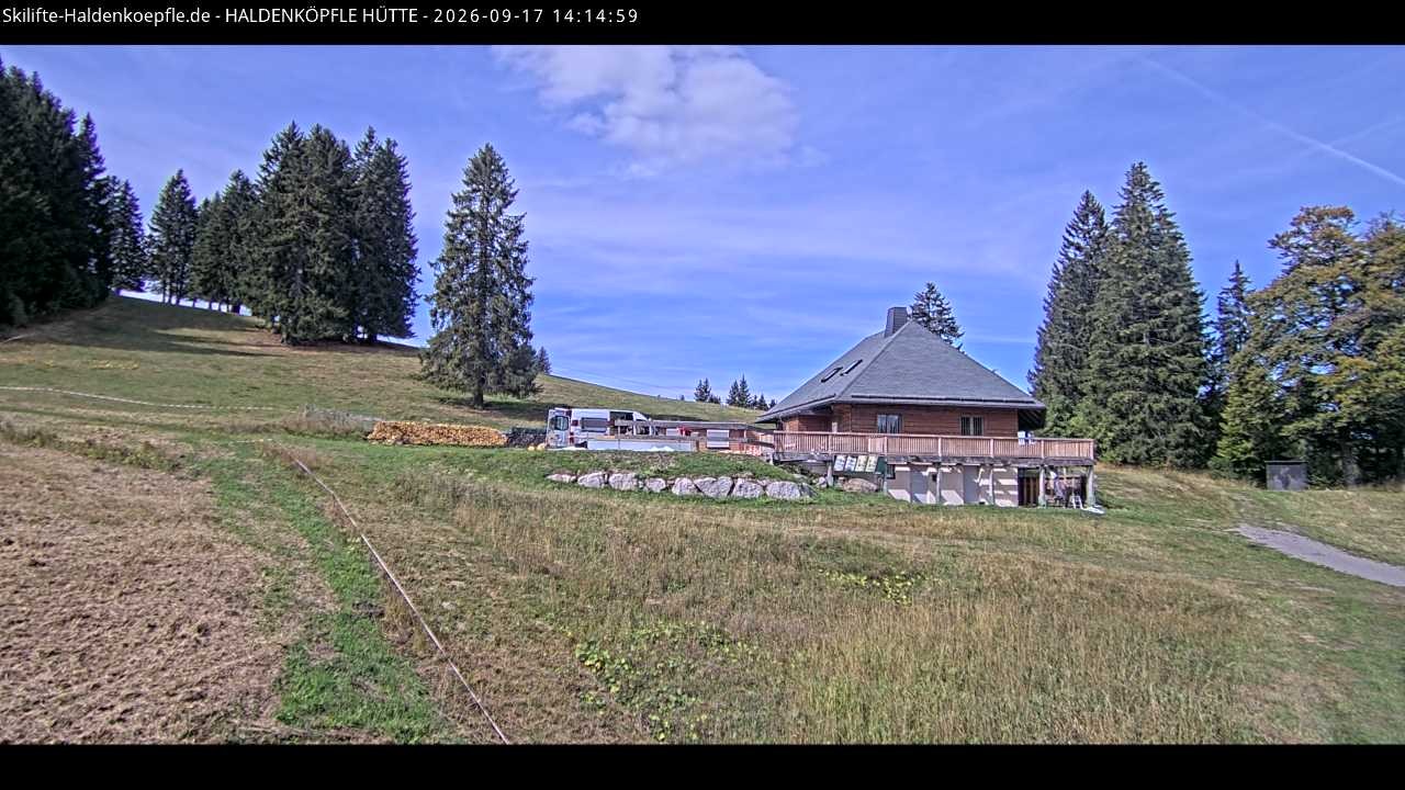Archiv Foto Webcam Haldenköpfle im Schwarzwald - Hütte