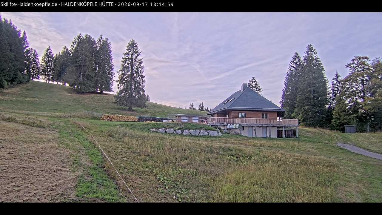 Archived image Webcam Haldenköpfle at Black Forest